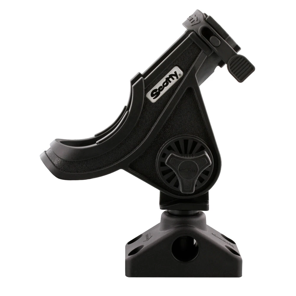 Scotty 280 Baitcaster / Spinning Rod Holder With Combination Side/DeckMount Salmon Trolling 1 Scotty 280 Baitcaster / Spinning Rod Holder With Combination Side/DeckMount Salmon Trolling