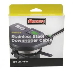 Scotty 1002K 150lb Test Premium Stainless Steel Downrigger Cable 400ft