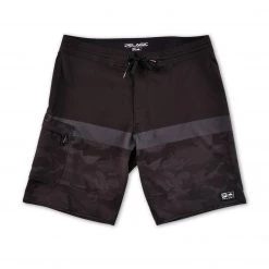 PELAGIC Clothing/Gloves Bluewater Camo Fishing Shorts Stacked Black Or Slate