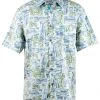 PELAGIC Woven Shirt Fish Market Khaki