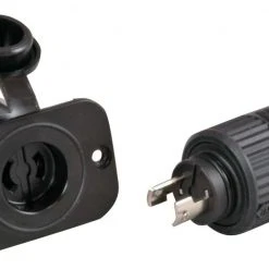 Scotty 2125 12V Downrigger Plug And Receptacle From Marinco