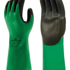 Showa 379 Waterproof Double-Dipped Nitrile Gloves Clothing/Gloves