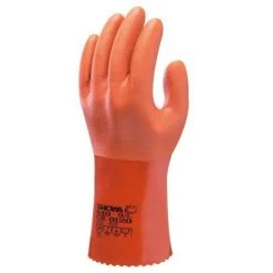 Showa 610 Glove PVC Orange Clothing/Gloves