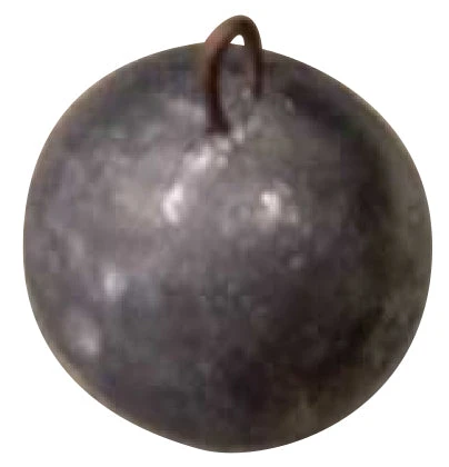 Pacific Net & Twine Ltd Lead Cannonball Weight For Deep Water Trolling. 1 Pacific Net & Twine Ltd Lead Cannonball Weight For Deep Water Trolling.