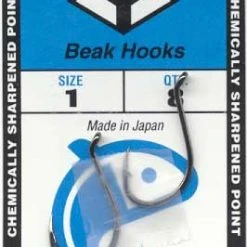 Yamamoto Hi Carbon Steel Beak Hooks Black Nickel Finish (25 Pack)