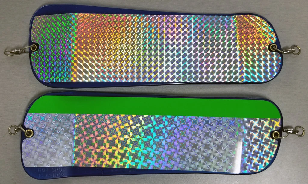 Hot Spot Stryper Flashers Salmon Trolling 6 Hot Spot Stryper Flashers Salmon Trolling