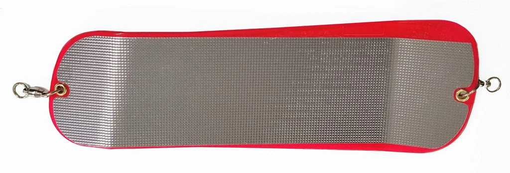 Salmon Trolling Hot Spot Silver Mylar Flashers 1 Salmon Trolling Hot Spot Silver Mylar Flashers