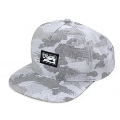 Pelagic The Slide Fishing Hat Gray Fish Camo Clothing/Gloves