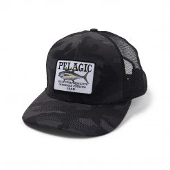 Clothing/Gloves Pelagic Pursuit Fishing Hat Slate Fish Camo