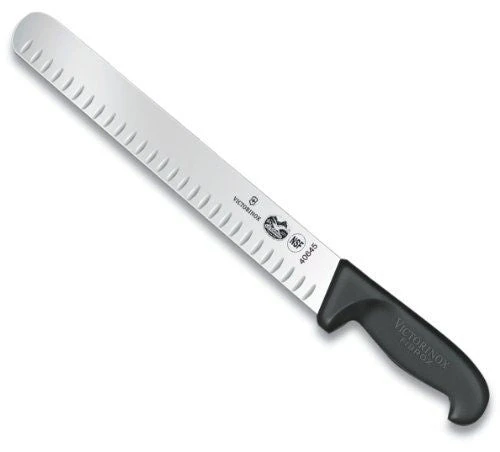 Victorinox Slicer 12" Granton Black (Wide) #40645 Knives 1 Victorinox Slicer 12" Granton Black (Wide) #40645 Knives