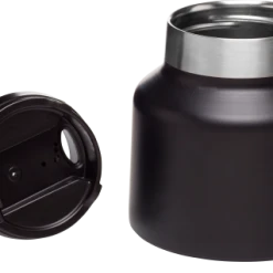 STANLEY 20OZ WIDE BASE ADVENTURE VACUUM MUG MATTE BLACK