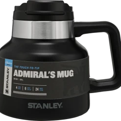 STANLEY 20OZ WIDE BASE ADVENTURE VACUUM MUG MATTE BLACK