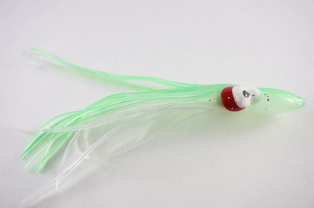 Hoochies NORTH PACIFIC OCTOPUS 4-1/4" G22 2 Hoochies NORTH PACIFIC OCTOPUS 4-1/4" G22