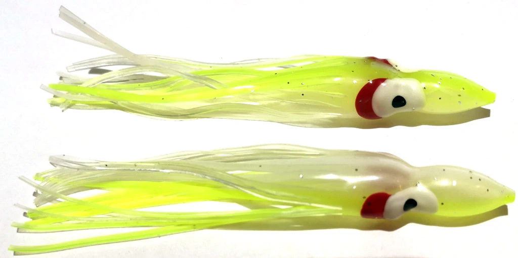 Hoochies NORTH PACIFIC OCTOPUS 4-1/4" G62 1 Hoochies NORTH PACIFIC OCTOPUS 4-1/4" G62