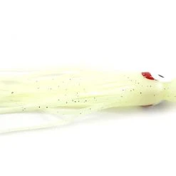 NORTH PACIFIC OCTOPUS 4-1/4" M36L (Glow Bud) Hoochies 6 NORTH PACIFIC OCTOPUS 4-1/4