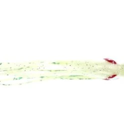 Hoochies NORTH PACIFIC OCTOPUS 4-1/4" OG140R (Glo Green Splatter Back) 7 Hoochies NORTH PACIFIC OCTOPUS 4-1/4