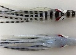 Hoochies NORTH PACIFIC OCTOPUS 4-1/4" YS47OA (Tiger Prawn Aurora)