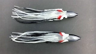 NORTH PACIFIC OCTOPUS 4-1/4" B103BS (Black Jellyfish) Hoochies 1 NORTH PACIFIC OCTOPUS 4-1/4" B103BS (Black Jellyfish) Hoochies