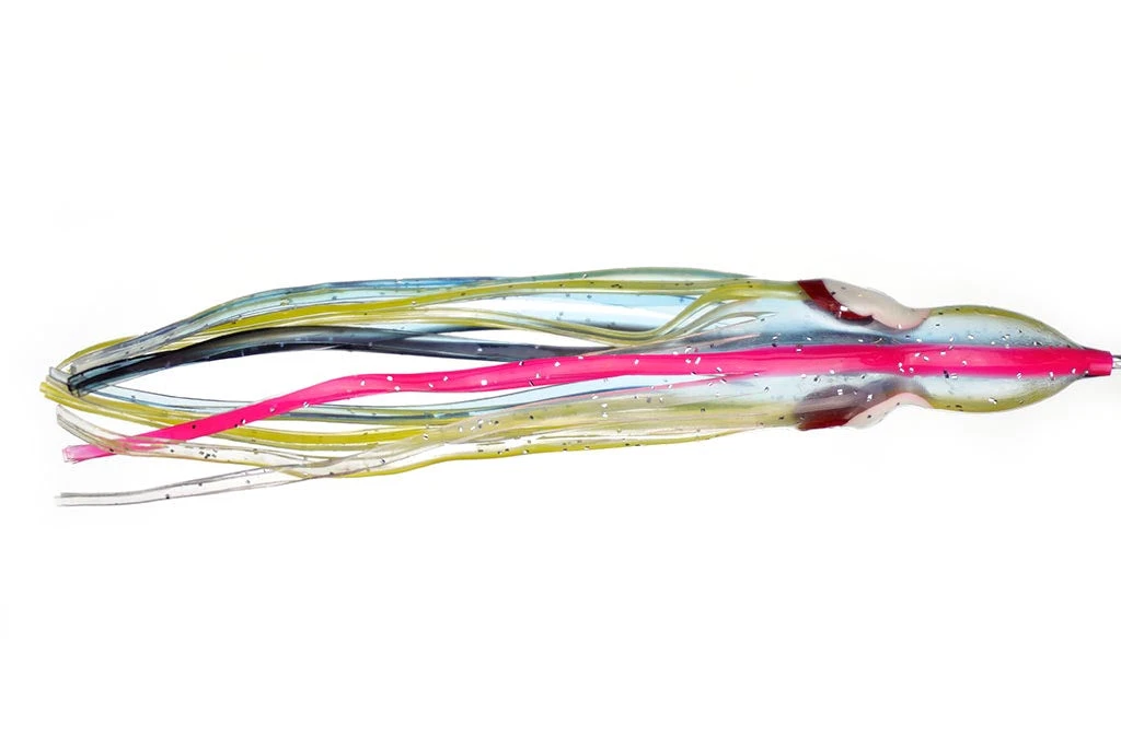 Hoochies NORTH PACIFIC OCTOPUS 4-1/4" C29CRLP(Kalaidoscope) 3 Hoochies NORTH PACIFIC OCTOPUS 4-1/4" C29CRLP(Kalaidoscope)