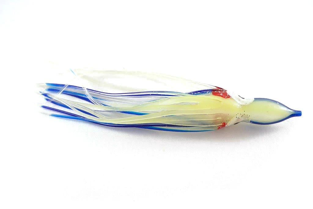 NORTH PACIFIC OCTOPUS 4-1/4" G13 (Pine Green) Hoochies 1 NORTH PACIFIC OCTOPUS 4-1/4" G13 (Pine Green) Hoochies