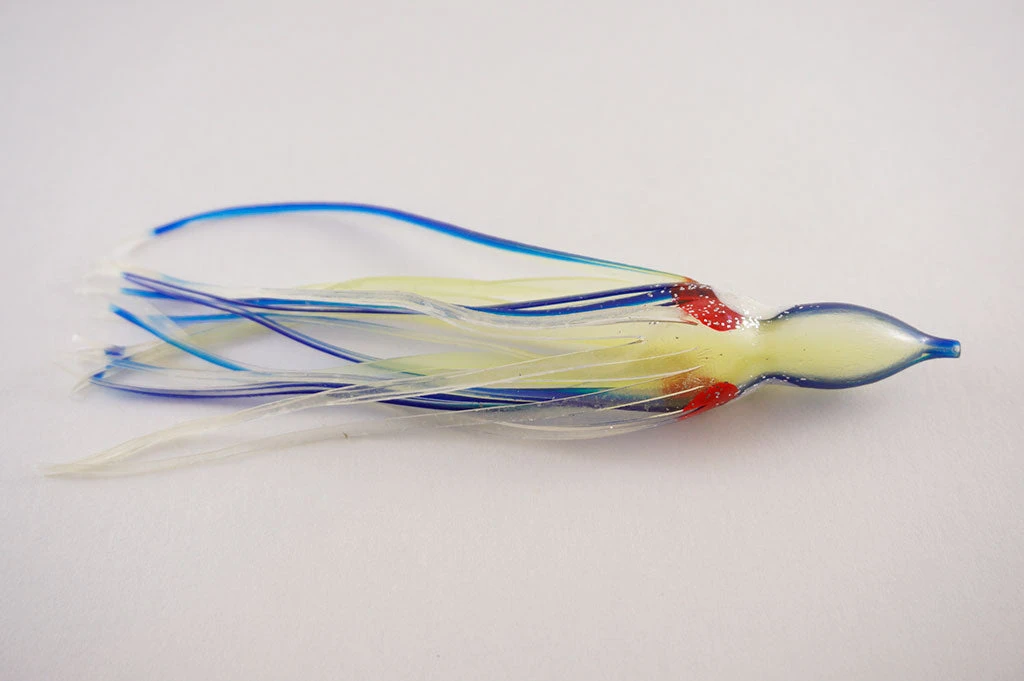 NORTH PACIFIC OCTOPUS 4-1/4" G13 (Pine Green) Hoochies 3 NORTH PACIFIC OCTOPUS 4-1/4" G13 (Pine Green) Hoochies