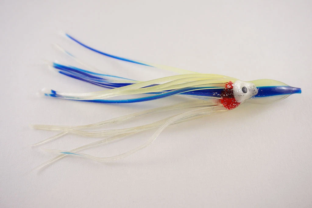 NORTH PACIFIC OCTOPUS 4-1/4" G13 (Pine Green) Hoochies 2 NORTH PACIFIC OCTOPUS 4-1/4" G13 (Pine Green) Hoochies