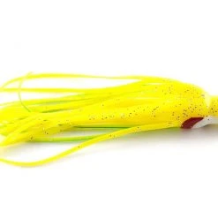 North Pacific OCTOPUS 4-1/4" GBOYX14R (Lemon Lime) Hoochies