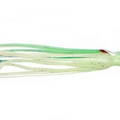 NORTH PACIFIC OCTOPUS 4-1/4" OG142R (Pickle Green) Hoochies 5 NORTH PACIFIC OCTOPUS 4-1/4