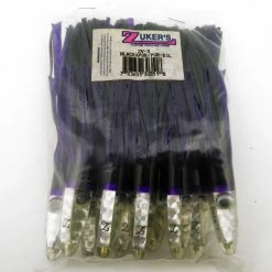 ZUKER'S Vinyl Series Tuna Lures 10/PKG Tuna/Blue Water