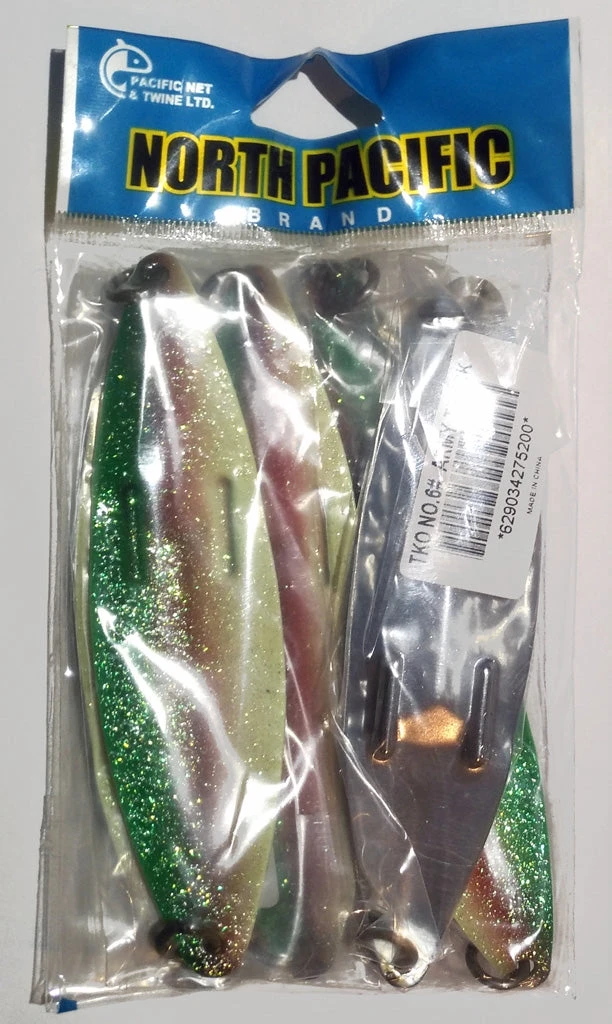 Pacific Net & Twine Ltd TKO Canadian Spoon (pack) Salmon Trolling 2 Pacific Net & Twine Ltd TKO Canadian Spoon (pack) Salmon Trolling