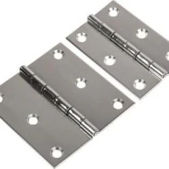 Pacific Net & Twine Ltd Seadog 201080-1 SS Butt Hinge 2"