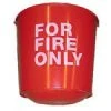 North Pacific Safety FIRE BUCKET ROUND BOTTOM 10-1/2 QT