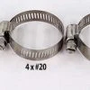 Pacific Net & Twine Ltd Stainless Steel Hose Clamps (from 7/32" - 3/4")