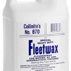 COLLINITE CORPORATION COLLINITE 870 Fleetwax Liquid (pint Or 1/2 Gallon) Marine Hardware