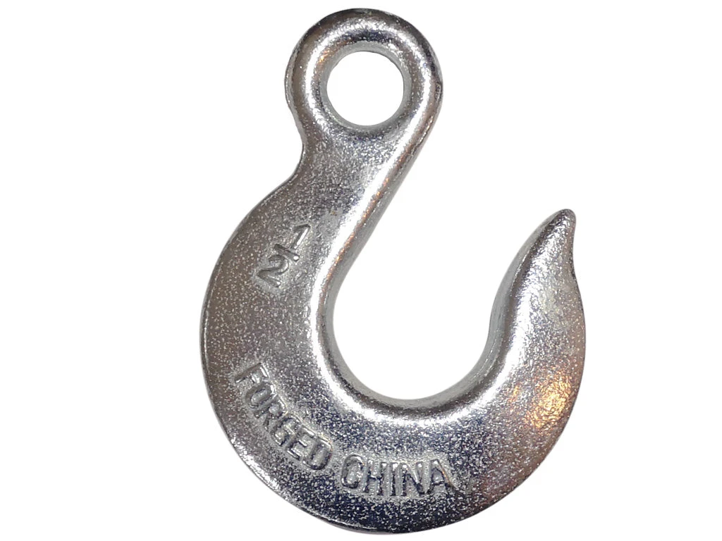North Pacific Galvanized Slip Cargo Hook With Swivel Eye Marine Hardware