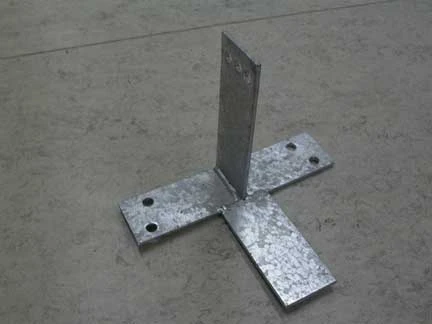 Pacific Net & Twine Ltd Deluxe Galvanized Bracket For Stabilizer Wood (extented Piece) 1 Pacific Net & Twine Ltd Deluxe Galvanized Bracket For Stabilizer Wood (extented Piece)