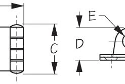 Marine Hardware SEADOG 221120-1 HASP 2-11/16"