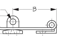 SEADOG 221135-1 HEAVY DUTY SWIVEL HASP 3" Marine Hardware