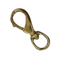 North Pacific Brass Eye Swivel Snaps Marine Hardware