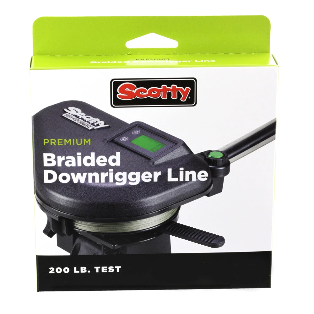 Scotty 2702K 200lb Test - Premium Braided Downrigger Line - 400ft Salmon Trolling 1 Scotty 2702K 200lb Test - Premium Braided Downrigger Line - 400ft Salmon Trolling