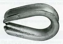 North Pacific Heavy Duty Stainless Thimbles