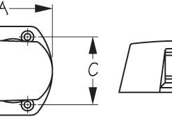 SEADOG 400155-1 BOW LIGHT COMBO Marine Hardware