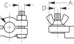 SEADOG 415210-1 BATTERY TERM WING NUT