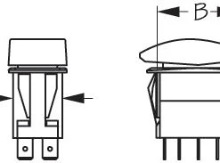SEADOG 420211-1 CONTURA SWITCH ON-OFF