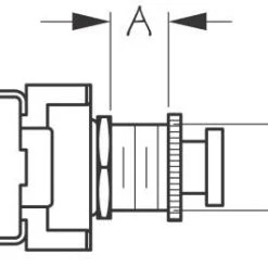 Marine Hardware SEADOG 420415-1 HORN BUTTON