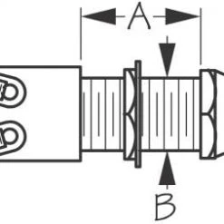 Marine Hardware SEADOG 420420-1 MOMENTARY PUSH BUTTON SWITCH