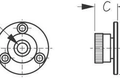 Seadog Chrome Plated Cable Outlet