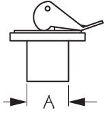 Seadog Brass Baitwell Plug Marine Hardware