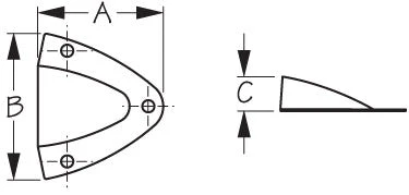 Marine Hardware Seadog 331360-1 Midget Vent 2 Marine Hardware Seadog 331360-1 Midget Vent