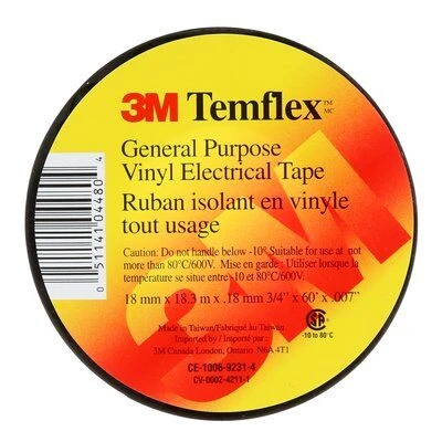 Marine Hardware 3M TEMFLEX ELECTRICAL TAPE 1 Marine Hardware 3M TEMFLEX ELECTRICAL TAPE